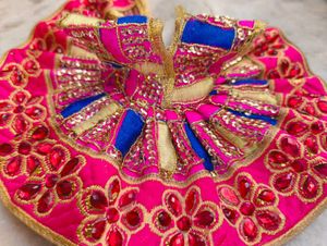 bunch of Krishna idol clothes