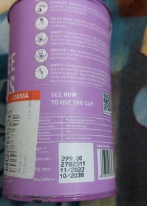 Sirona Mdnstrual Cup L Size