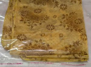 Beautiful Golden Floral Stoal