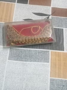 Beautiful Party Wear Copper Golden Set