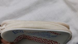 White Red Money Purse