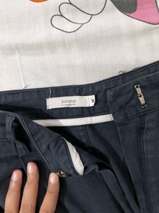 Classic Navy Wide Leg Pants