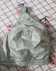 Lovely Light Green Bra