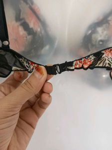 Floral Sheer Bra
