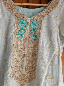 Full Pastel Kurta Set