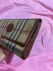Vintage Check Wallet (Burberry Copy)