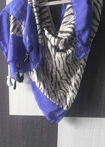 Stylish Animal Print Scarf