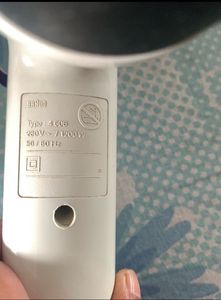 Braun Hair Dryer With Attachment