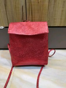 Sparkling Red Mini Backpack