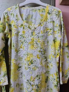 beautiful kurti pant set