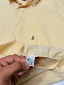 Ralph Lauren Classy Yellow Shirt