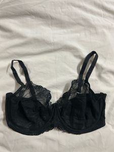 Black Lace Bra