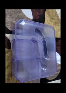 Acrylic Storage Box - Clear Organizer 6 compartmen
