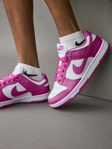 Nike Pink Dunk Low Women's Shoes🩷