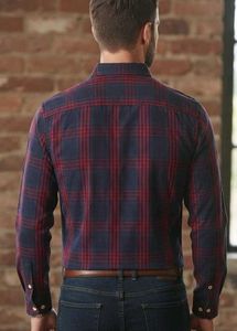 Men's Plaid Long Sleeve Shirt