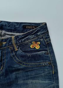 Y2K low rise bootcut jeans