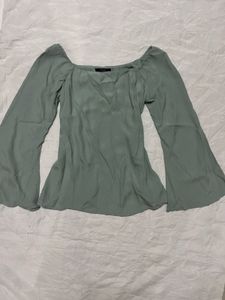 Forever 21 Mint Green Top