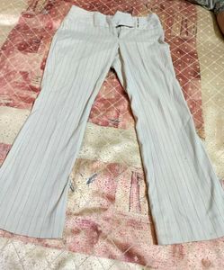 New Classic Beige Bootcut Formal Trouser