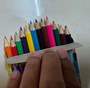 12 Colored Pencils Set