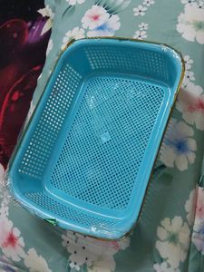 Set Of Two Plastic Basket