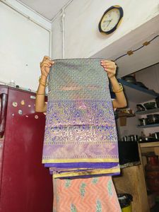 Copper Silk Saree