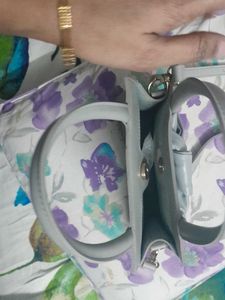 Grey Sling Bag No Flaws