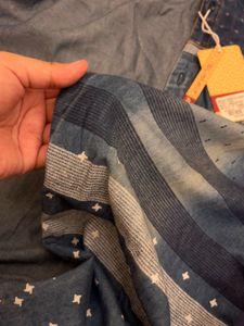 Stylish Denim Patchwork Shirt (UNISEX)