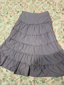 Tiered Lavender Skirt