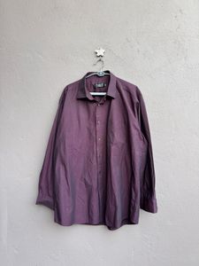 Men's Purple Button-Down Shirt