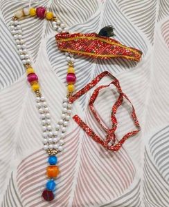 Krishna dress Set for boy age 6 year old
