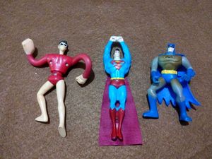 Vintage Superhero Action Figures Combo