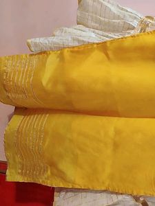 Yellow &amp; Gold Salwar Kameez