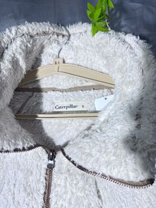 CAT Cozy Cream Fleece Jacket