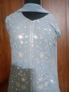 Elegant Sequined Kurta Set