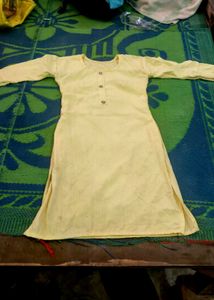 light yellow suit dupatta new 🆕