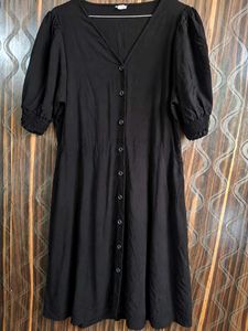 Button-Up Midi Dress