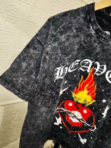 BOXY FIT ACID WASH GRAPHIC PRINTED TEE ❤️‍🔥😎🤩