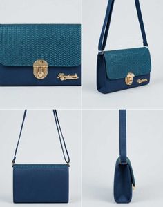 Stylish Navy Blue Crossbody Bag