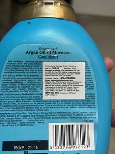 hair conditioner ogx (used twice)