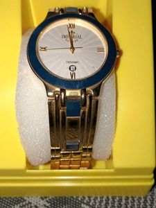 Imperial Gold Tone Watch