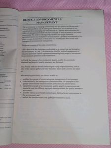 IGNOU Textbook NEV 001 An Introduction To The Environment (Environmental Management) 2