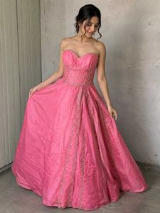 Stunning Pink Embellished Gown