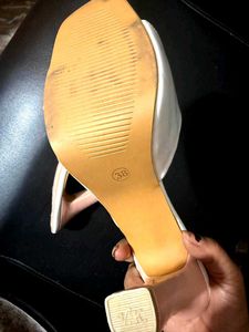 ELLE White Heels - Trendy &amp; Chic