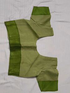 Elegant Green Handloom Chanderi Silk Saree