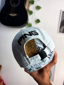 PING White Baseball Cap