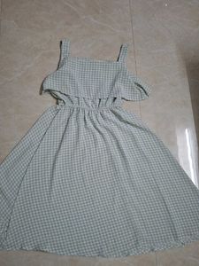 Midi-Sundress, gingham print