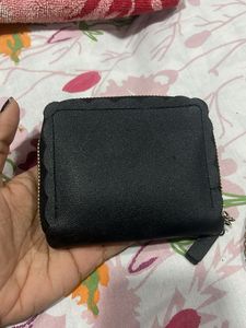 Black Studded Wallet