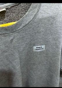 Grey Crew Neck Long Sleeve thermal