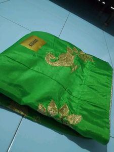 Semi stitched Lehnga With Blouse