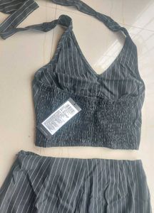 Tokyo talkies Striped Co-ord set